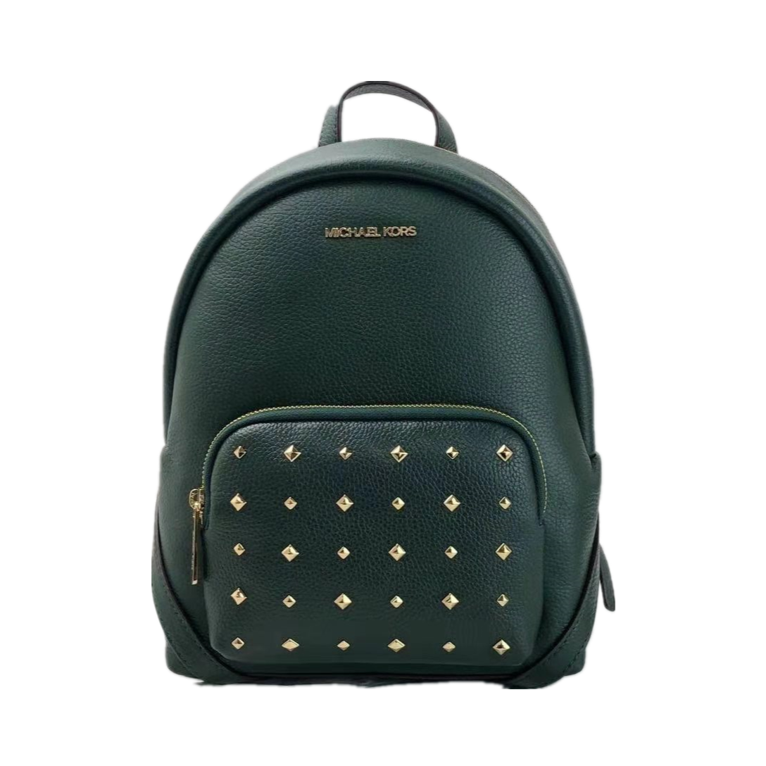 Michael Kors Erin 35F0GERB8L Medium Leather Backpack In Racing Green Michael Kors Erin 35F0GERB8L Medium Leather Backpack In Racing Green